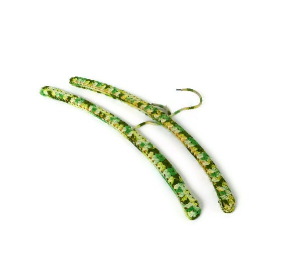 Pair of Cotton Crochet Hangers