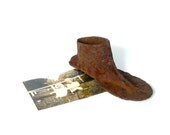Rusty Cast Iron Child's Shoe Form