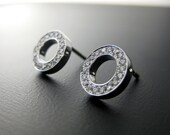 Diamond Stud Earrings - Natalia Earrings