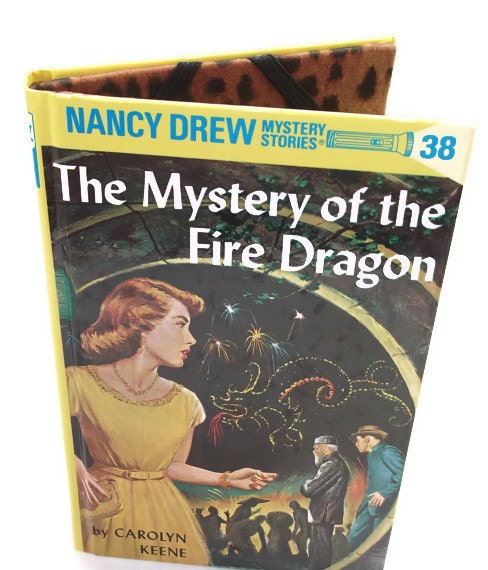 Cover for Kindle Nook or Kobo - Nancy Drew Mystery of the Fire Dragon  Book Ereader Cover