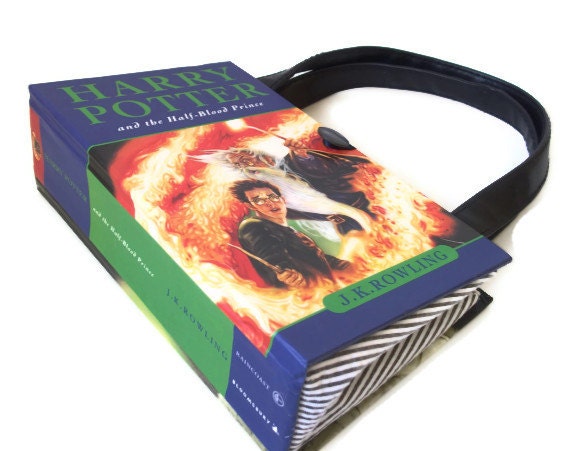 Book Purse Harry Potter Half Blood Prince Book Handbag Upcycled Book Purse