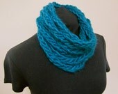 nob hill cowl // teal