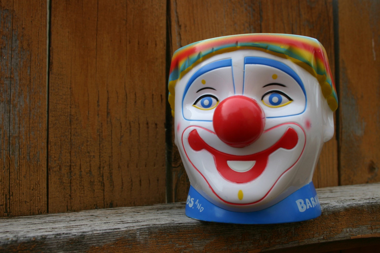 vintage Ringling Brothers and Barnum and Bailey CLOWN cup