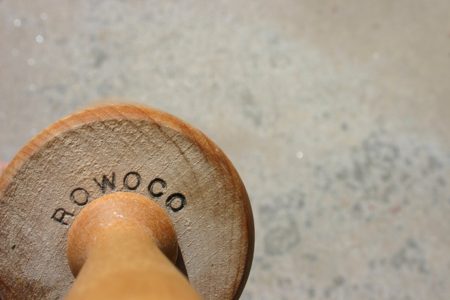 VINTAGE Rowoco  X-Large wooden rolling pin