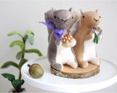 Custom Squirrel Cake Topper
