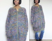 Sz M L XL  Vintage St John Oversized  Winter Sweater