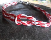 Nautical Sailor's Knot Bracelet - Para-Cord Love Knot - KNOTICAL KNOTION