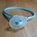 Sea Glass Jewelry - Button Wrap Bracelet - ALL WRAPPED UP