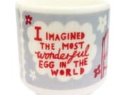 The Most Wonderful Egg In The World, Ceramic Egg Cup.