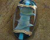 Handmade Lampwork Glass Focal Bead -Vertabrae- by Jason Powers SRA