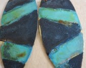 Mixed Patina Earrings