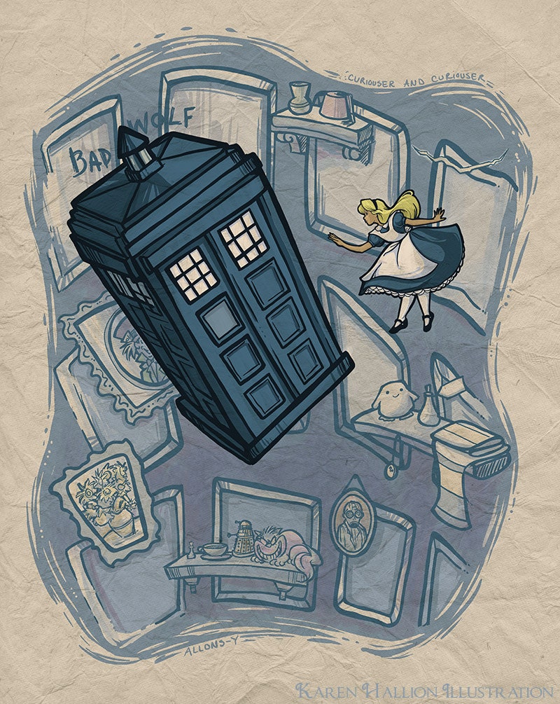 Falling  Print