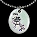 Darwin Tree Sparkle Surly Necklace with Swarovski Crystals