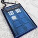 Large TARDIS Doctor Who Inspired Pendant Necklace