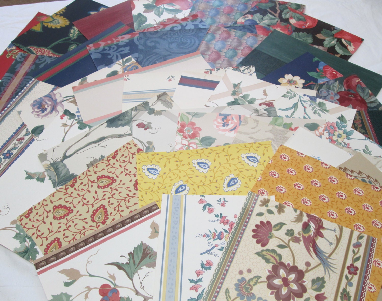 AB53 Wallpaper Samples, Mixed Designs by Seabrook, 1 pound