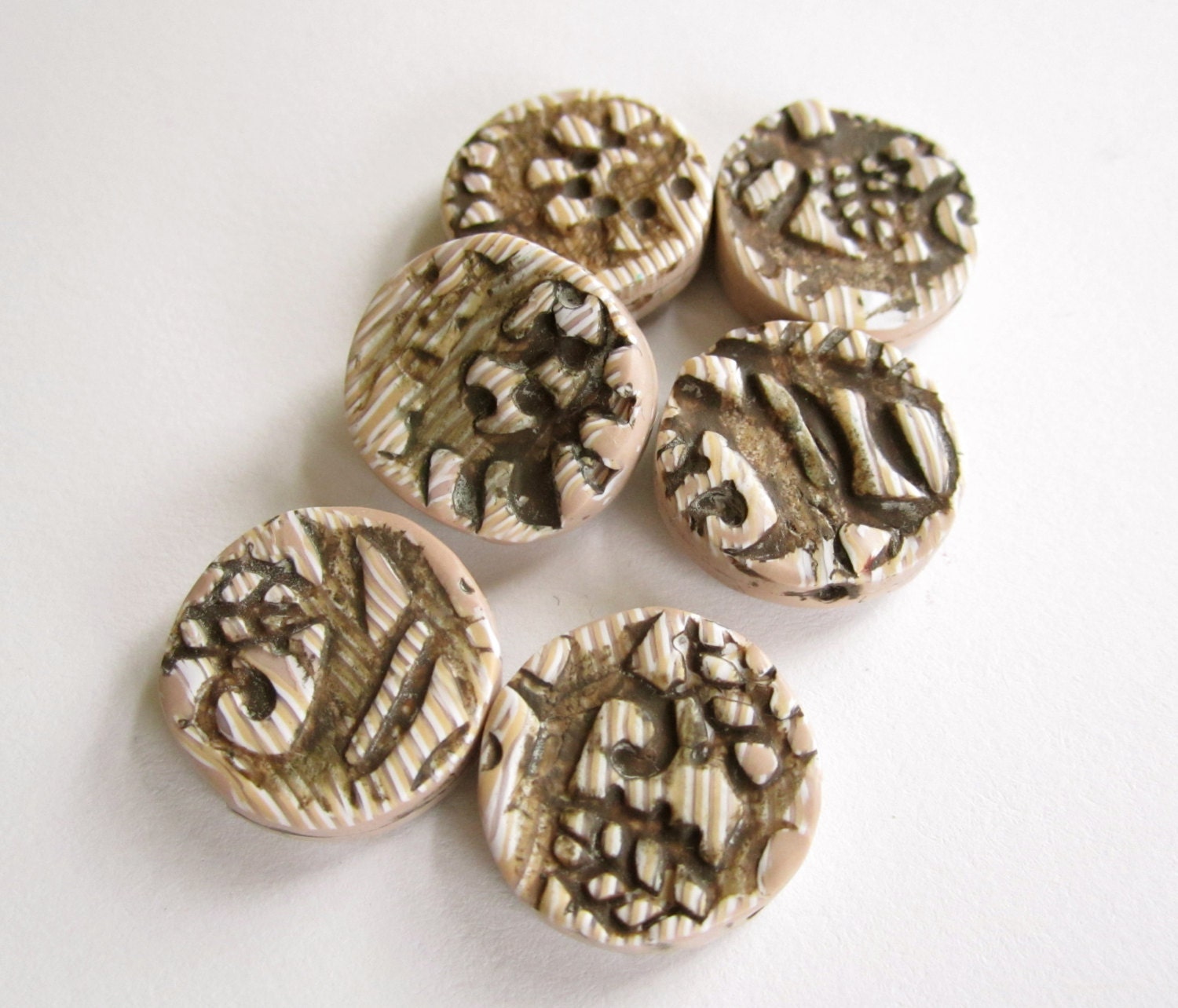 Antiquities Beads Handmade Polymer Clay Beads Supplies