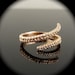 NEW - OctopusME 14K Rose Gold Tentacle Stacking Ring