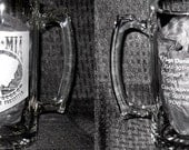 Large 25 oz. Etched Glass Sport Mug "POW MIA Memorial Stein"