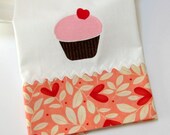 Be My Valentine Cupcake Tea Towel