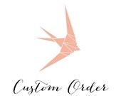 custom listing for Melissa