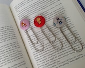 bookmark giant paper clip pick one deer monkey robot