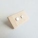 Asymmetrical Sterling Silver Studs