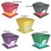 Alice in Wonderland Mad Hatter Hat Favor Gift Box Printable Color Template PDF (custom colors available)