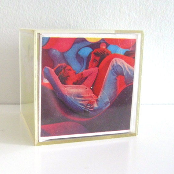 Vintage Instamatic Photo Block Frame - Mod Home Decor