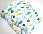 SALE:  Cloth Diaper Blue Turtles