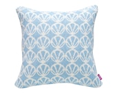 Knitted Pillow Cover - 18x18in/45x45cm - KAI - Sky
