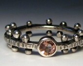 medieval ring silver and stone
