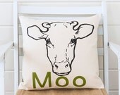 Moo pillow