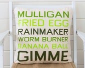 Golf Pillow - Slang