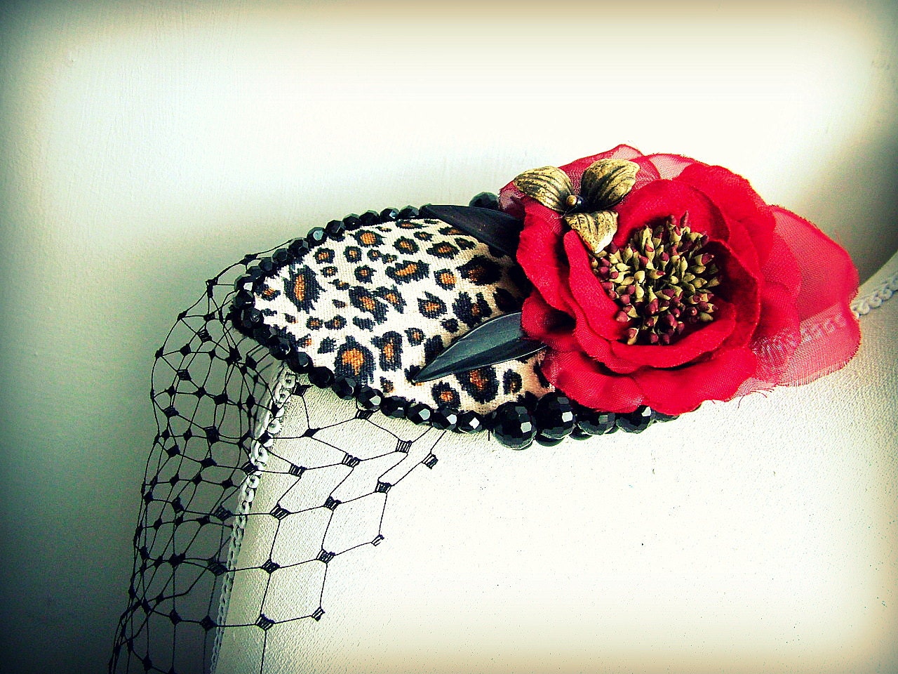 Dancing Girl - OOAK  hairband - Ready to ship xx
