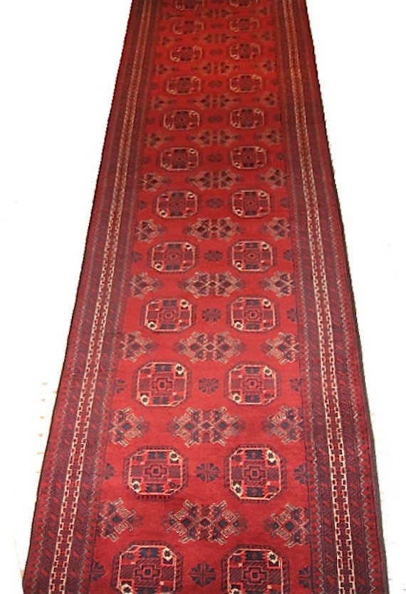 Vintage Kunduz Carpet Runner