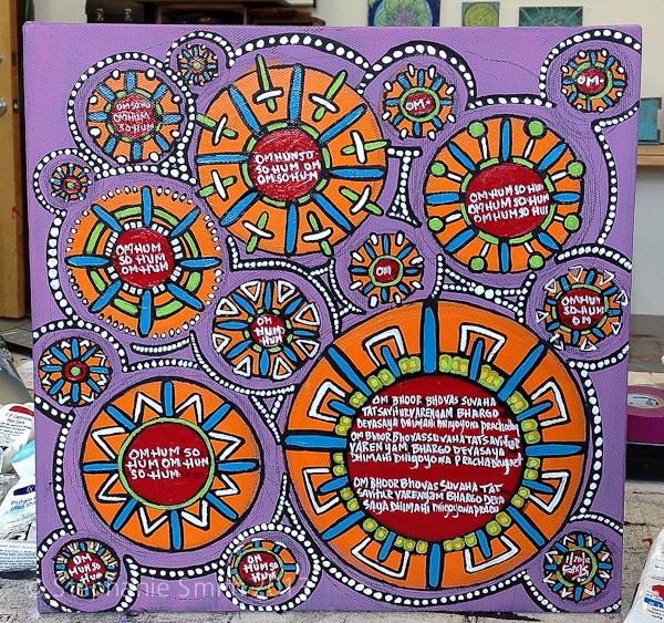 Original Mandala Art: Decisions Inspirational Meditative Reflective