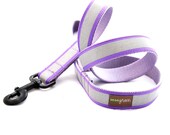Reflective Dog Leash - 4', 5' or 6' -- 5 colors to choose from