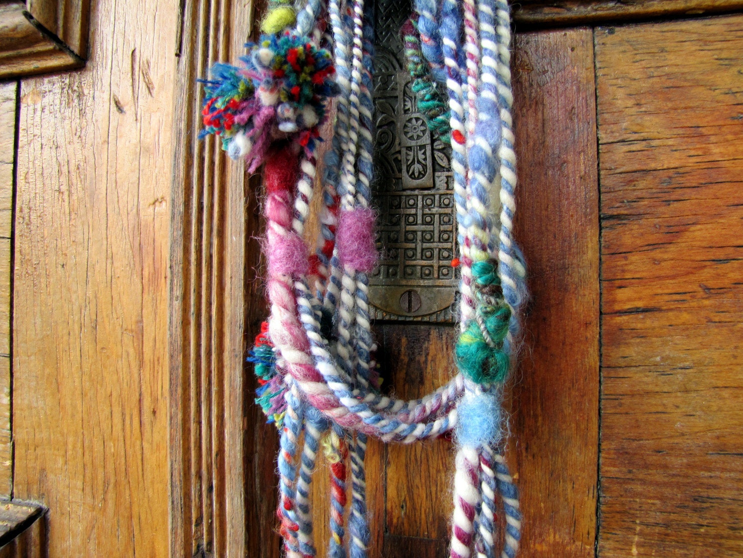 Fiber Art Necklace No.1