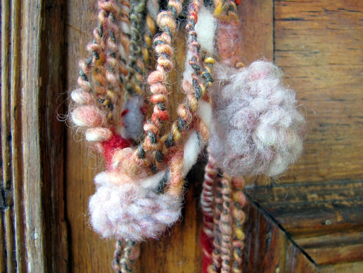 Fiber Art Necklace No.2