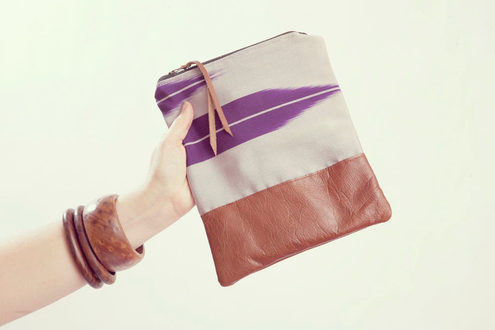 GEOMETRIC CLUTCH. Chevron Pouch. Arrow Clutch. Grey Clutch. Purple Clutch. Leather Pouch.