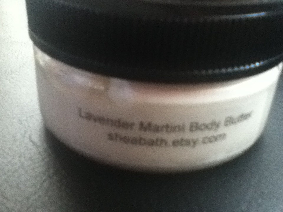 4 ozs Whipped Shea Body Butter - Lavender Martini