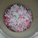 French designer paper 1" butterfly paper punches - 50 pieces - floral, gingham, polka dot, roses, birds, duck egg blue, pink, fuchsia