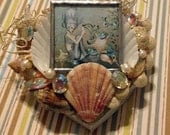 Mermaid Sea Shell Trinket Box