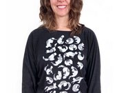 Cat Lover Triblend Pullover - (Heather Black)