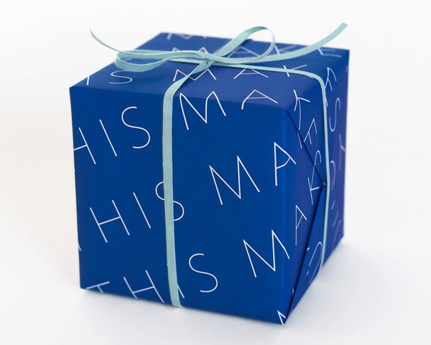 Hope This Makes You Smile. Double Sided Gift Wrap Sheets