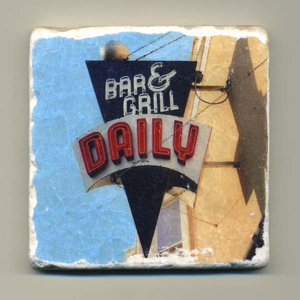 Daily Bar and Grille in Lincoln Square -  Original Coaster