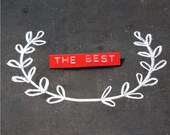 The Best Label Badge