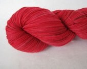 Aerialist Sock 100% Superwash Merino Sock Fingering Color: Just a Little Bite