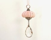 Sea Urchin Ornament with Vintage Crystal