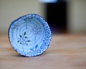 jewelry catcher bowl - small - small blue tree